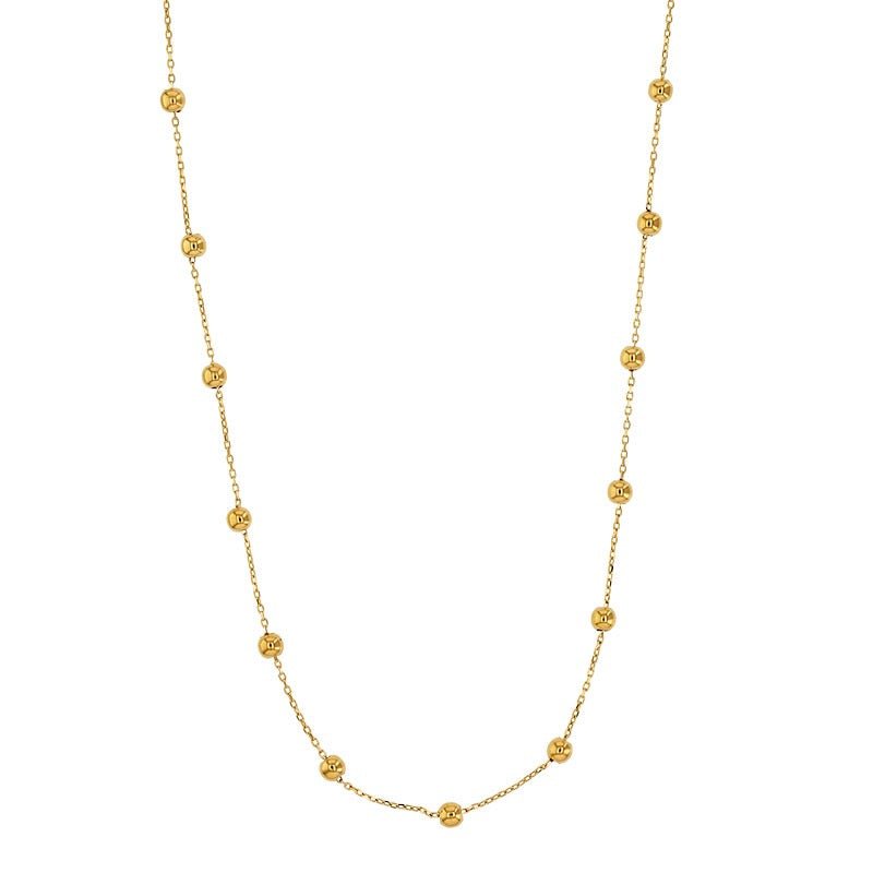 Chaine petites billes , Or 9K - PARADOXE