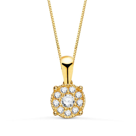 Chaine rond Diamants 0.182cts G - VS2, Or 18K - PARADOXE