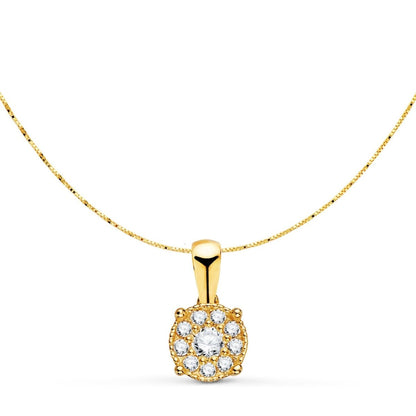 Chaine rond Diamants 0.182cts G - VS2, Or 18K - PARADOXE