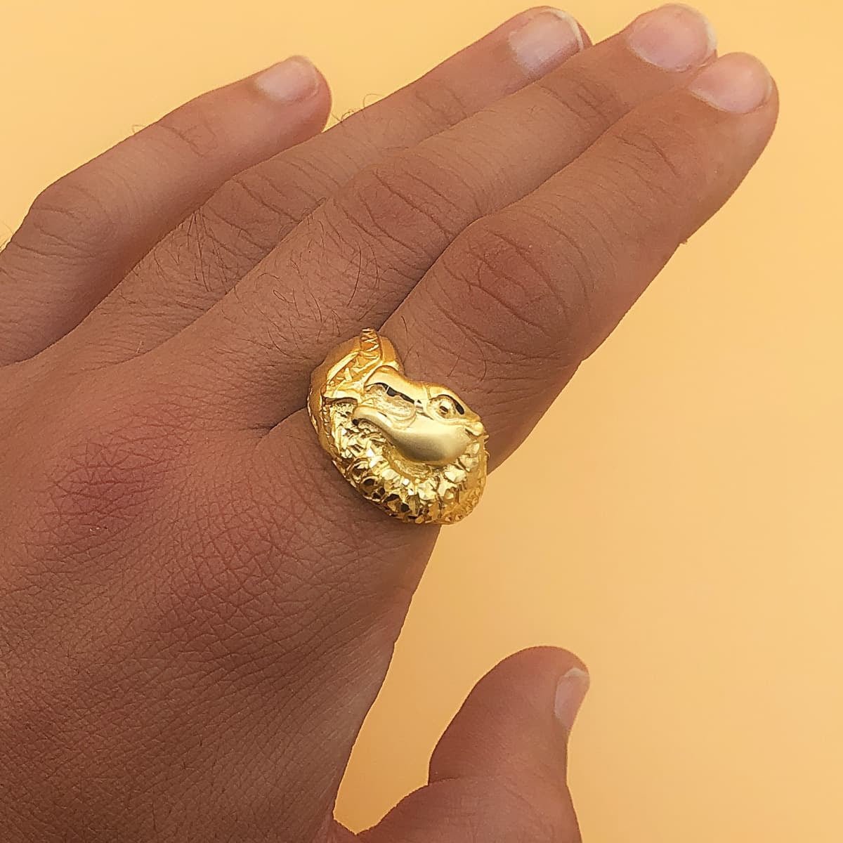Chevalière dragon , Or 18K - PARADOXE