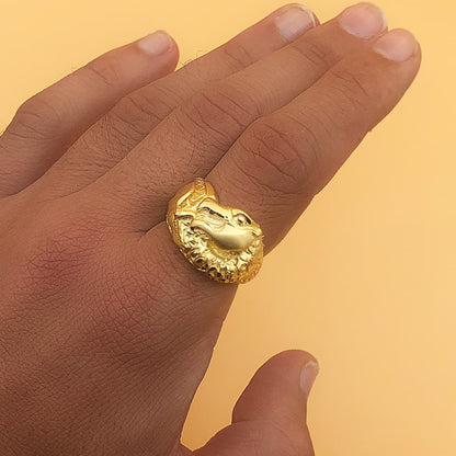 Chevalière dragon , Or 18K - PARADOXE