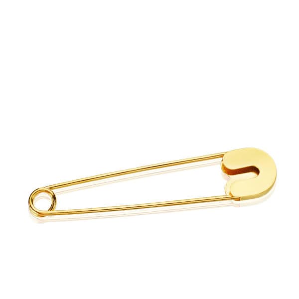 Épingle à nourrice , Or 18k - PARADOXE