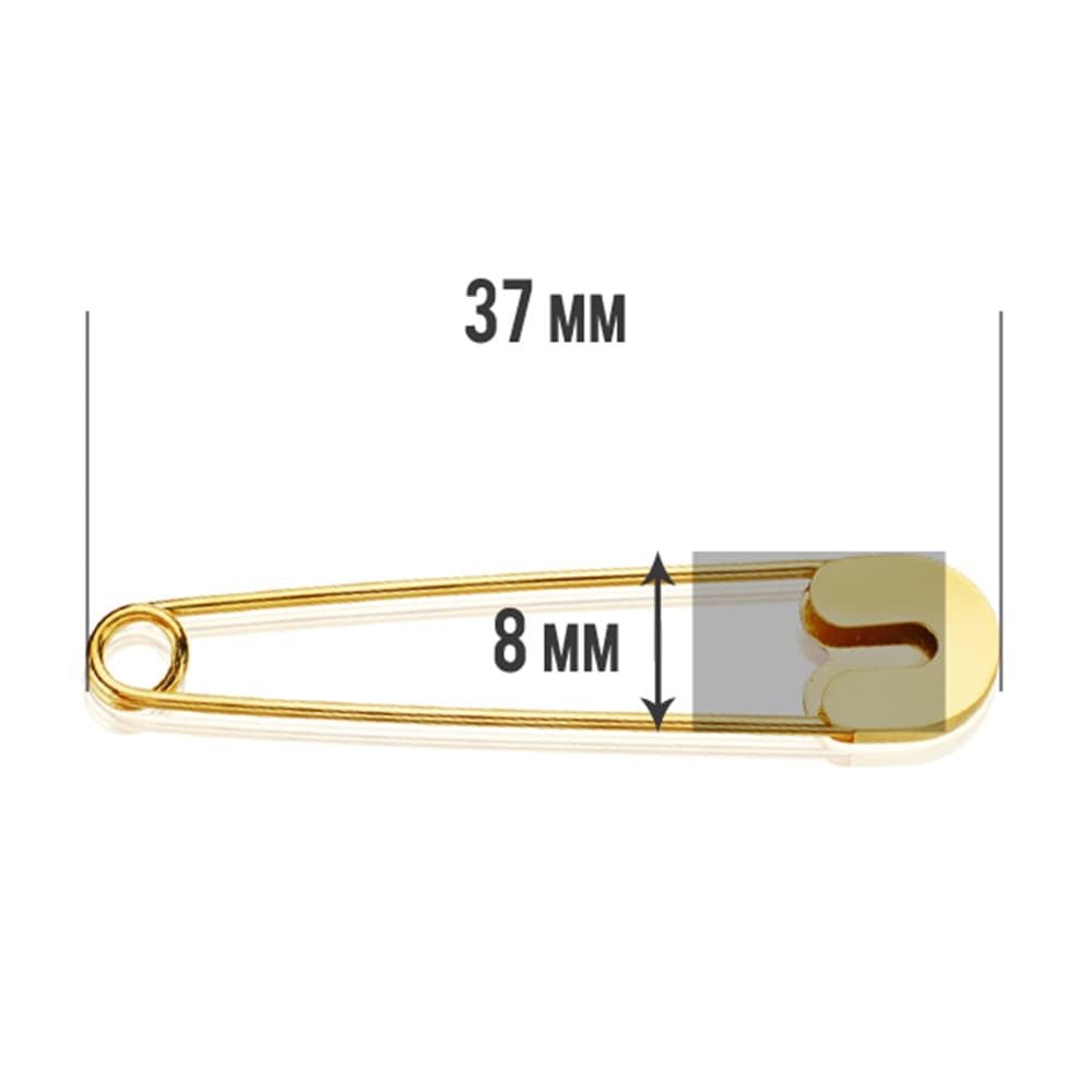 Épingle à nourrice , Or 18k - PARADOXE