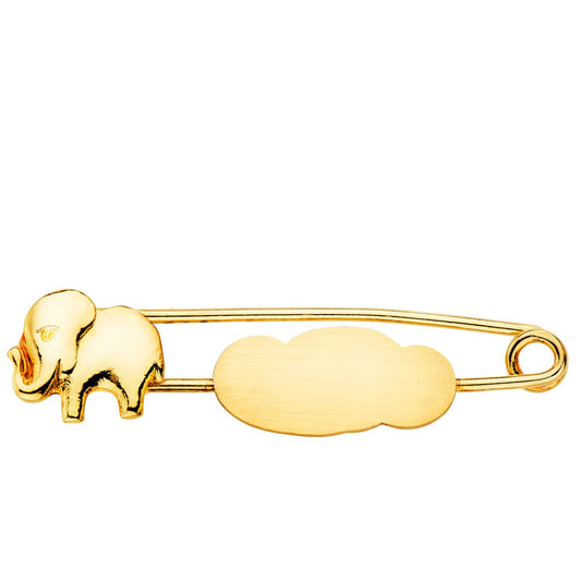 Épingle bébé éléphant , Or 18k - PARADOXE