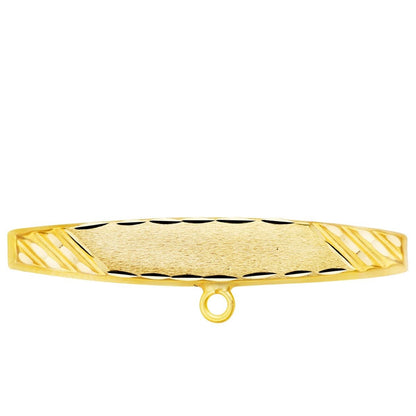 Épingle bébé mat diamantée , Or 18k - PARADOXE