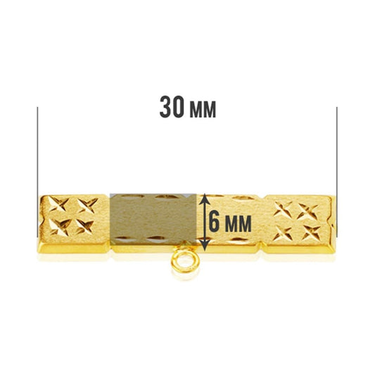 Épingle diamantée , Or 9K - PARADOXE
