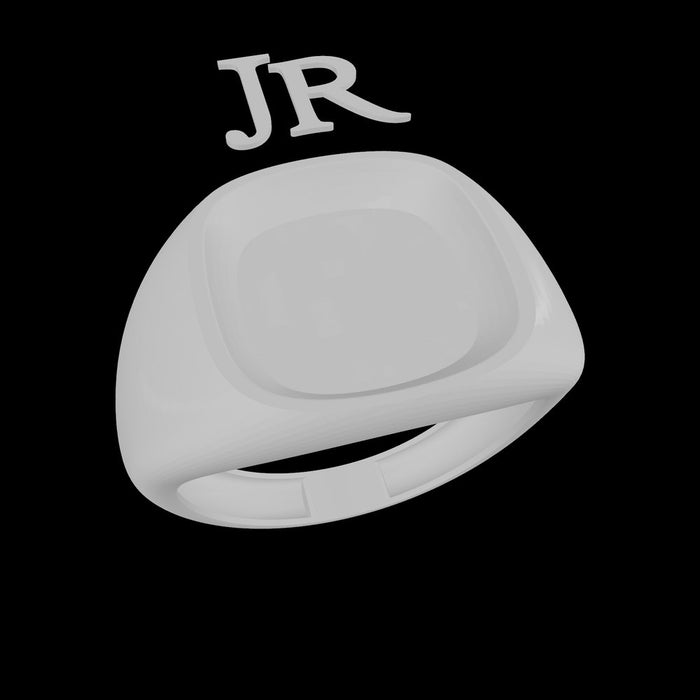 Modèle 3D de la chevalière JR