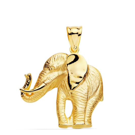 Pendentif éléphant , Or 18k