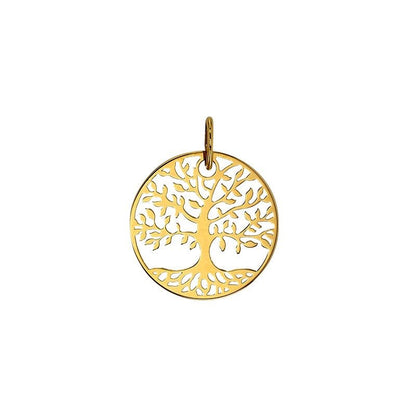 Pendentif arbre de vie ajouré , Or 18k - PARADOXE