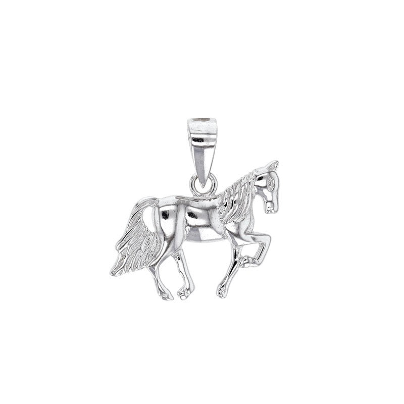 Pendentif cheval ,Argent 925 - PARADOXE