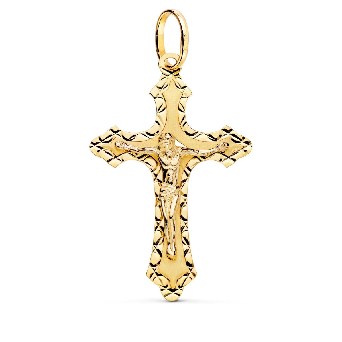 Pendentif christ facetté , Or 18K - PARADOXE