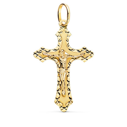 Pendentif christ facetté , Or 18K - PARADOXE