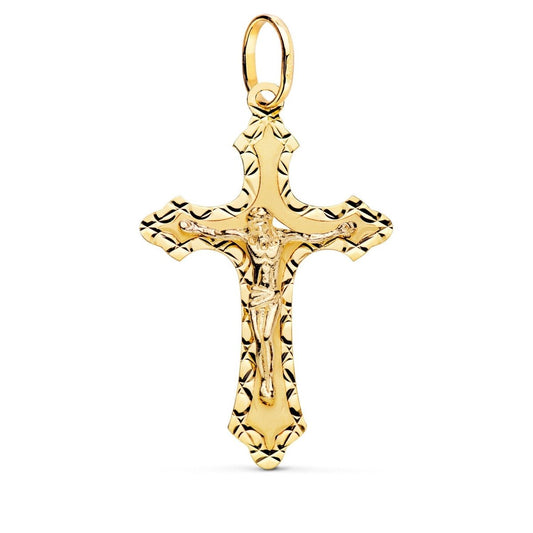 Pendentif christ facetté , Or 18K - PARADOXE