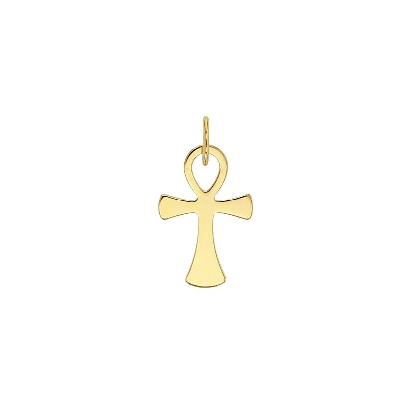 Pendentif croix égyptienne , Or 18k - PARADOXE