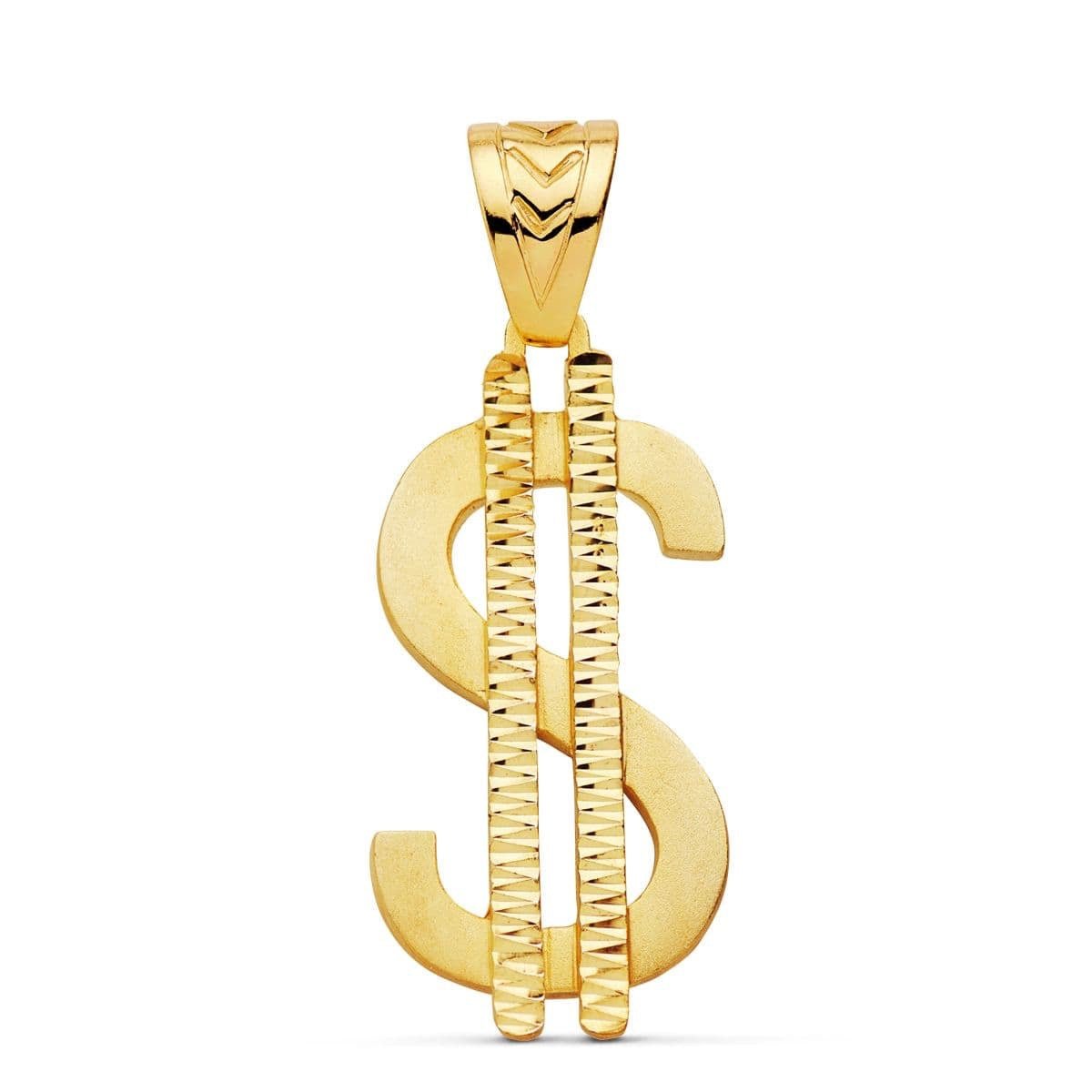 Pendentif dollar , Or 18K - PARADOXE