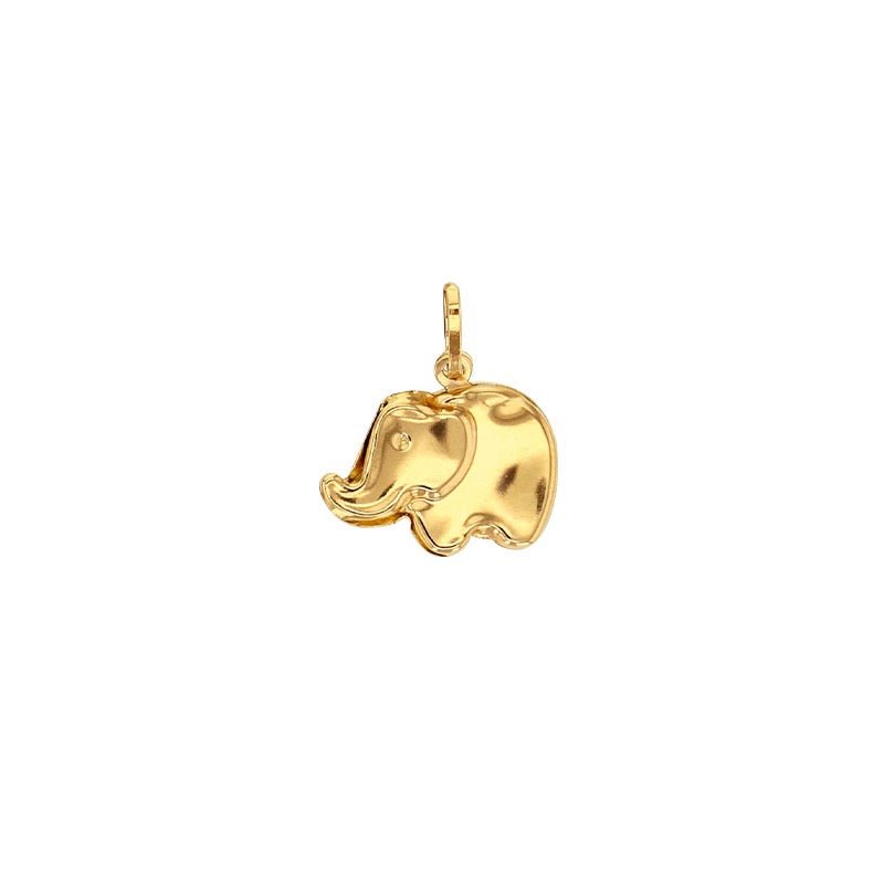 Pendentif éléphant , Or 18k - PARADOXE