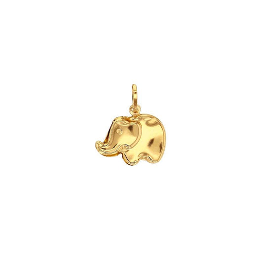 Pendentif éléphant , Or 18k - PARADOXE