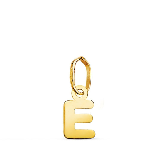 Pendentif lettre E , Or 18K - PARADOXE