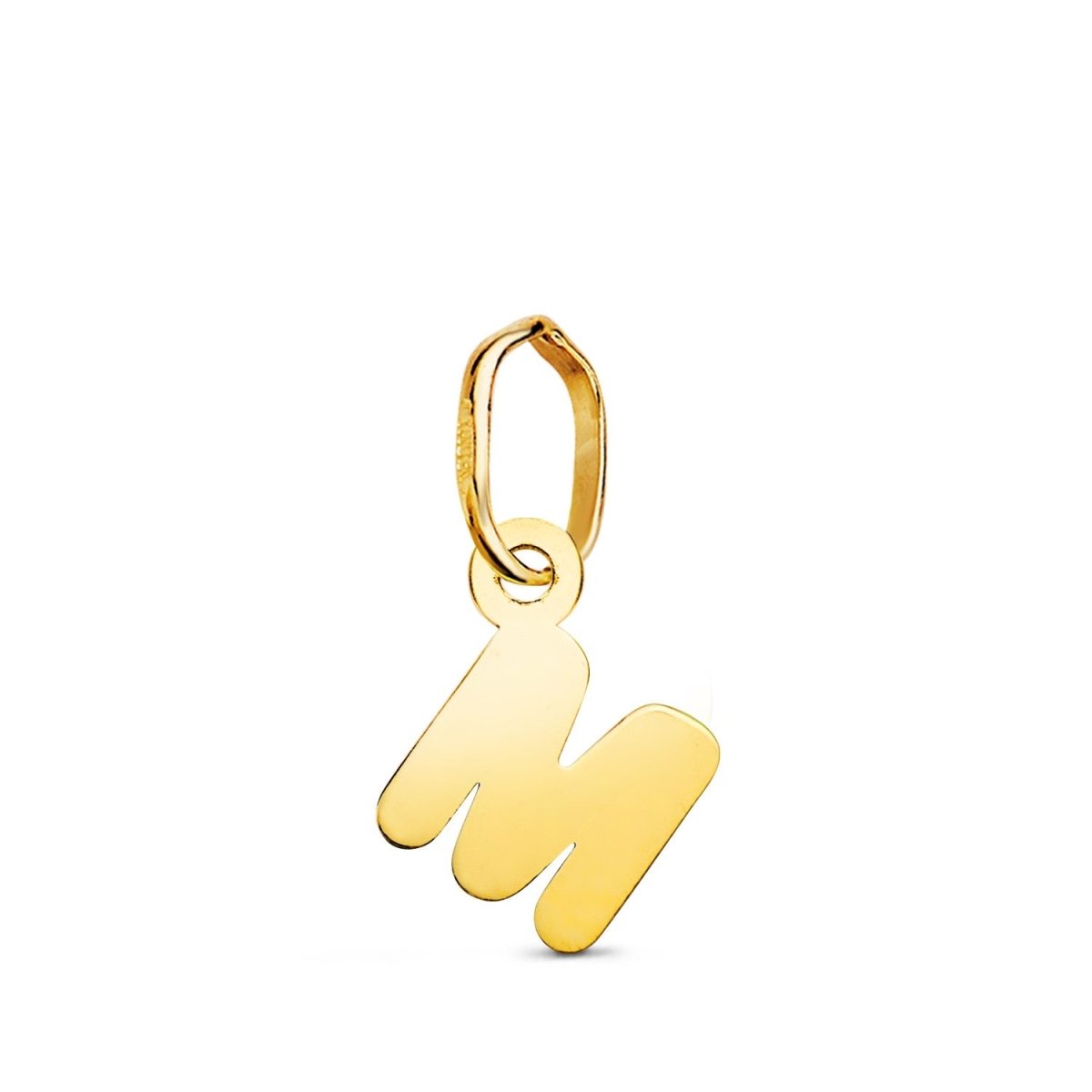 Pendentif lettre M , Or 18K - PARADOXE