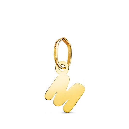 Pendentif lettre M , Or 18K - PARADOXE
