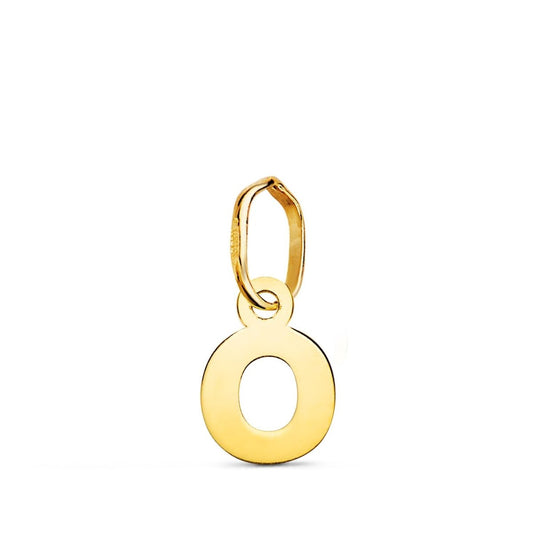 Pendentif lettre O , Or 18K - PARADOXE
