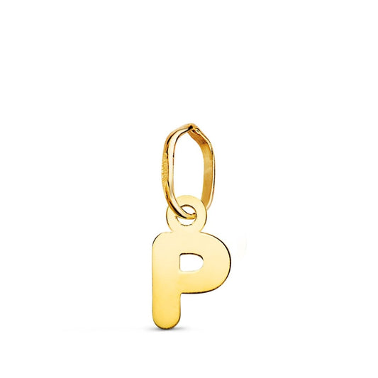 Pendentif lettre P , Or 18K - PARADOXE