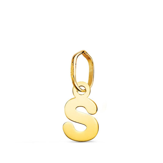Pendentif lettre S , Or 18K - PARADOXE