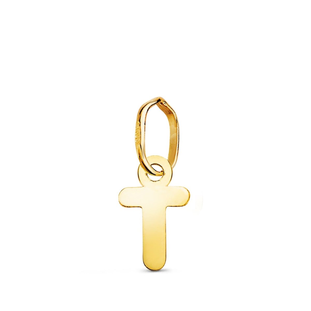 Pendentif lettre T , Or 18K - PARADOXE