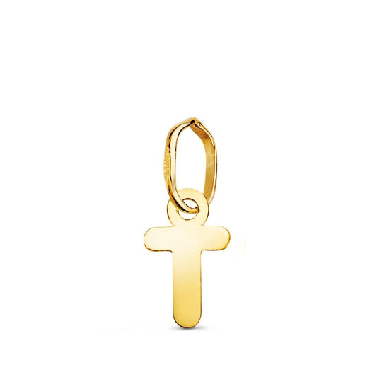 Pendentif lettre T , Or 18K - PARADOXE