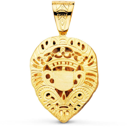 Pendentif lion géant , Or 18K - PARADOXE