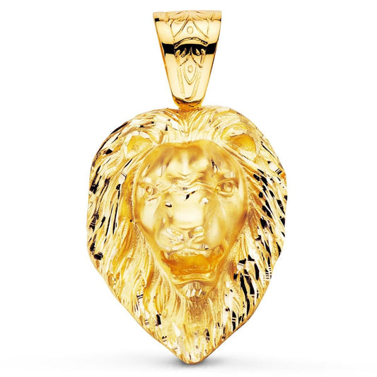 Pendentif lion géant , Or 18K - PARADOXE