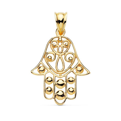 Pendentif Main de Fatma , Or 18k - PARADOXE