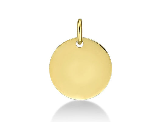 Pendentif Médaille jeton, Or 18K - PARADOXE