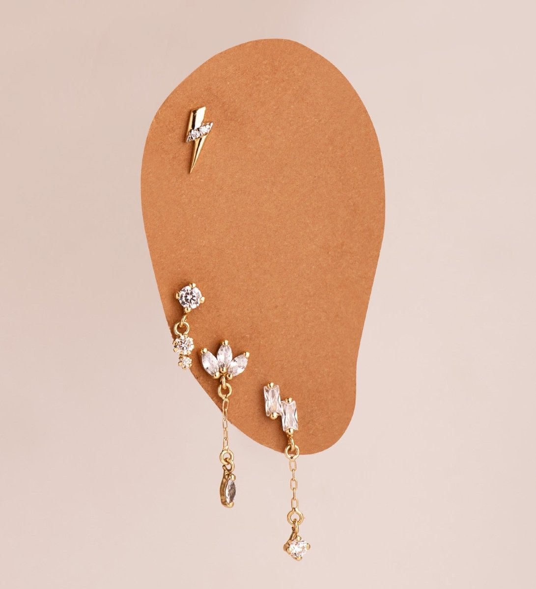 Piercing rond pendant , Or 18K - PARADOXE